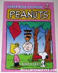 Peanuts Super Book to Color What A Day! Coloring Book