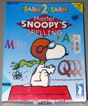 Yearn 2 Learn Snoopy's Master Spelling Computer Game
