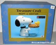 Snoopy Holding Jar Cookie Jar
