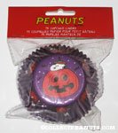Snoopy in pumpkin Halloween Cupcake Liners