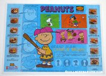 Denny's Place mat - Charlie Brown