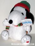 Animated Winter Snoopy Plush