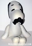 Snoopy with Mustache Rag Doll