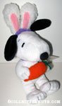 Easter Beagle Snoopy holding Carrot Plush