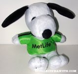 Snoopy Soccer Player Plush