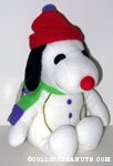Snoopy snowman Christmas Plush