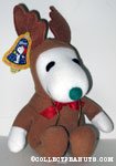 Snoopy reindeer Christmas Plush