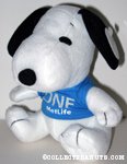Snoopy wearing 'one' t-shirt Plush