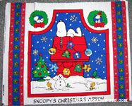 Snoopy's Christmas Apron