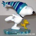 Danbury Mint Peanuts & Snoopy Calendars Figurines