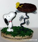 Snoopy with Woodstock in Nest Figurine