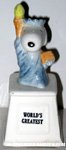 Snoopy Statue of Liberty 'World's Greatest' Ceramic Trophy