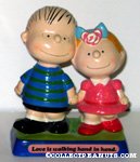 Linus & Sally 'Love is walking hand in hand' Figurine
