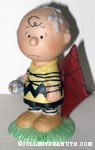 Charlie Brown tied up in Kite Figurine
