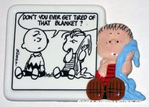 Linus with Blanket comic Figurine