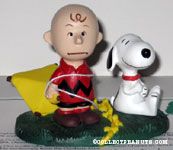Charlie Brown and Snoopy with Kite
