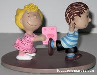 Sally giving Linus a Valentine