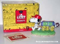Snoopy and Woodstocks golfing