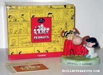 Lucy pulling football away