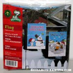 Snoopy, Charlie Brown and Linus Winter Mini Flag Set