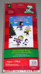 Peanuts Gang skating 'Happy Holidays' Flag