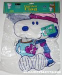 Snoopy 'Winter Warmth' Mini Flag