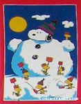 Snoopy Snowman