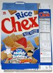 Charlie Brown & Lucy Muddy Buddies Recipe Rice Chex Box