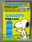 Snoopy Blue Lemon Bubble Gum