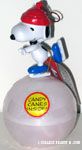 Snoopy skating on snow ball Candy Container