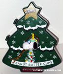Snoopy tangled in Christmas lights Ornament