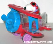 Flying Ace in Red Bi-plane Candy Container