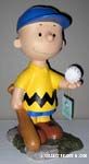 Charlie Brown with Baseball and Bat