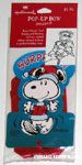 Santa Snoopy Pop-up Bow