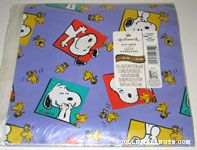 Snoopy and Woodstock laughing in squares