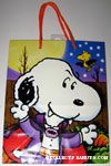 Dracula Snoopy and Bat Woodstock Halloween Gift Bag