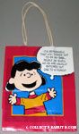 Snoopy dancing with confetti Gift Bag