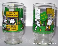 Lucy's Lemonade Stand juice glass