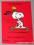 Snoopy and Woodstock Valentine Card