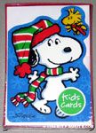 Snoopy & Woodstock 'Kid Card' Christmas Cards