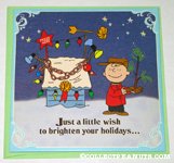 Charlie Brown & tree Christmas Card