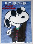 Joe Cool 'Brother' Birthday Greeting Card