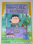 Lucy Doctor's Booth Get Well Greeting Card