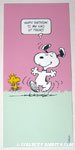 Snoopy & Woodstock dancing Birthday Greeting Card
