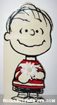Linus holding flower Greeting Card