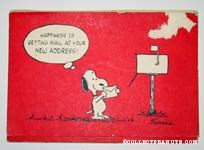 Snoopy Holding Letter by Mailbox