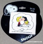 Lucy kissing Schroeder on piano Barrette