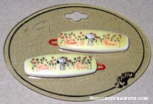 Snoopy holding flowers Barrette