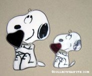Snoopy with Heart Sun Catcher