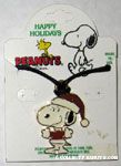 Snoopy as Santa Necklace